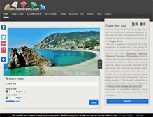 Tablet Screenshot of mycinqueterre.com